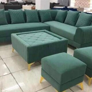 Green couch
