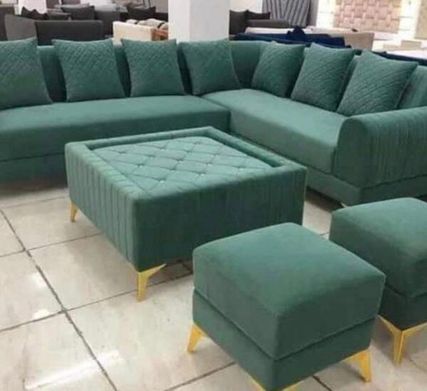 Green couch