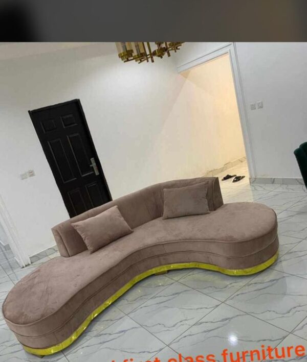 Curved sectional Sofa - Image 2