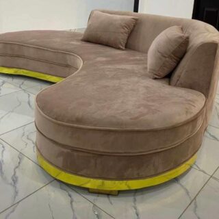Curved sectional Sofa