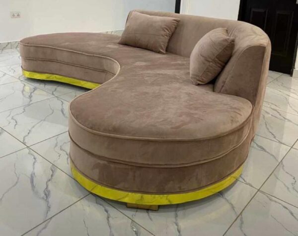 Curved sectional Sofa