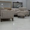 Elegant Grey Modern Sofa Set