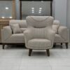 Elegant Grey Modern Sofa Set