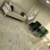 The Casablanca Contrast Sofa and Accent Chair Set